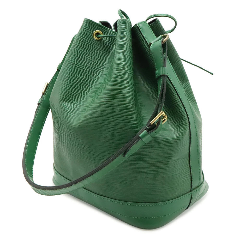 Louis Vuitton Hobo Green Shoulder Noe Bag Borneo Epi Drawstring Green